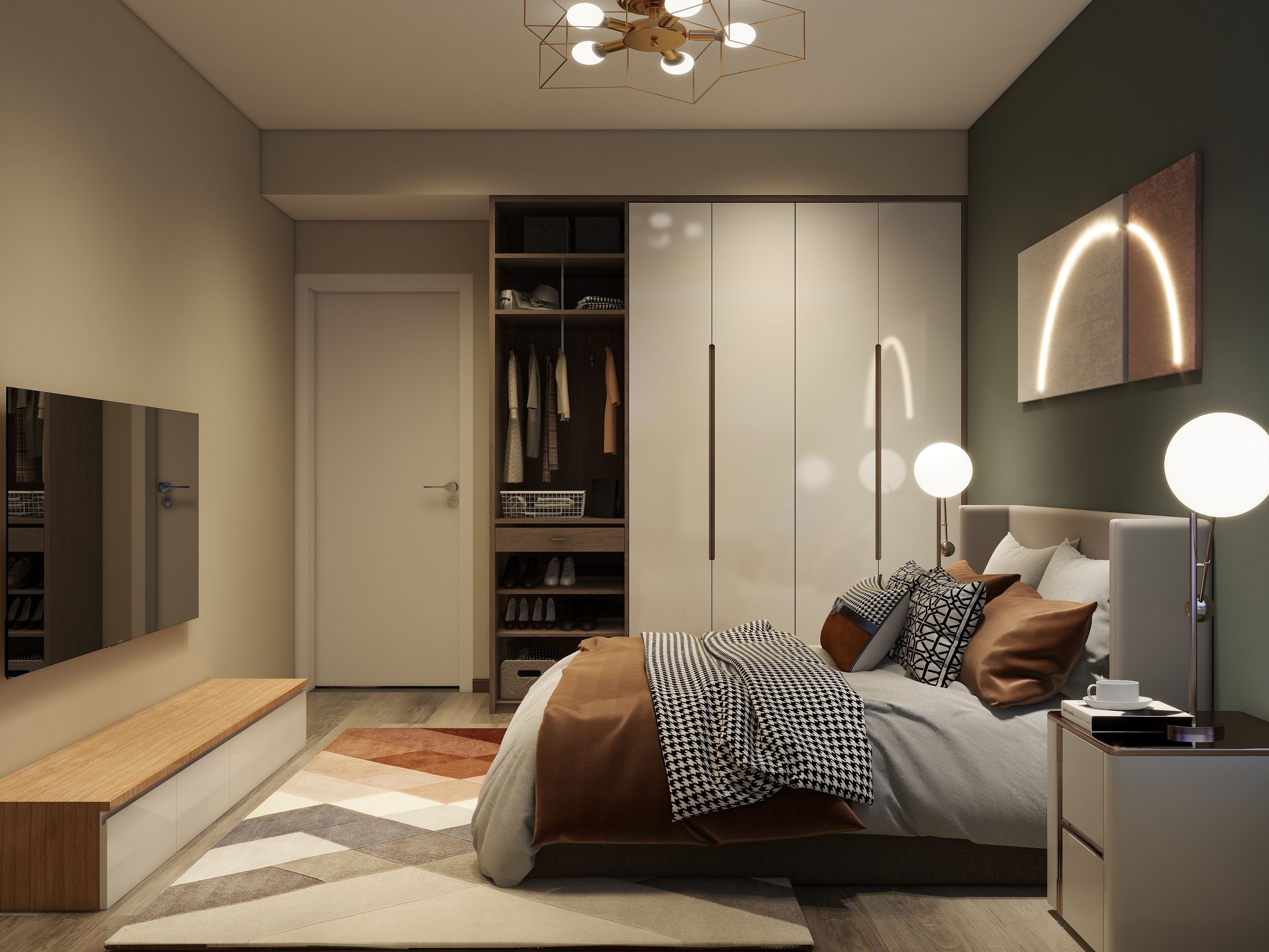 志鹏1005-金山区龙皓路万达华府西区12号-装修设计方案