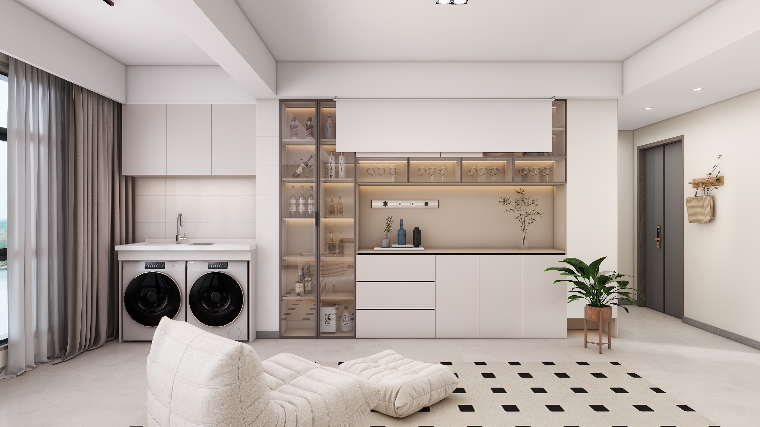 猫星星-临江府129㎡3室-装修设计方案