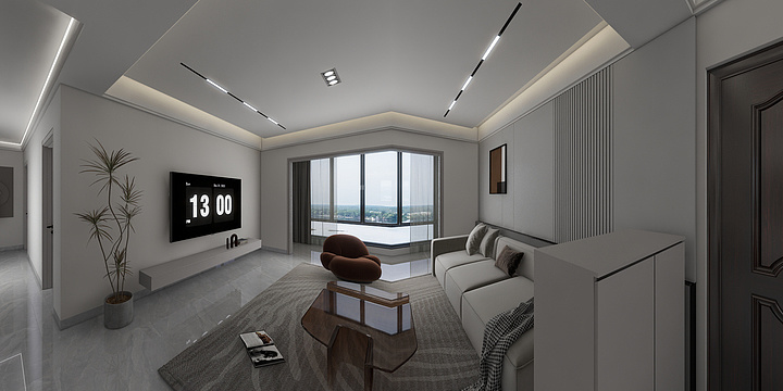 滁州丘山设计-城东花园-装修设计方案