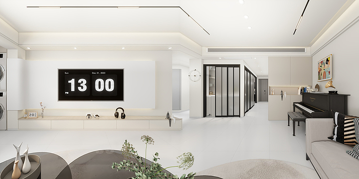 呉糖气泡水-益田花园3栋2单元304-5.0-装修设计方案