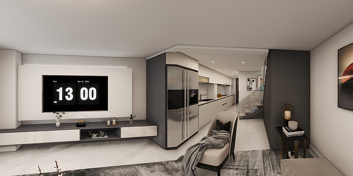 北方小伙儿-朗诗·东山樾9-606-装修设计方案