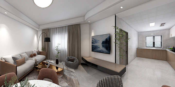 施向华-北上海花园-装修设计方案