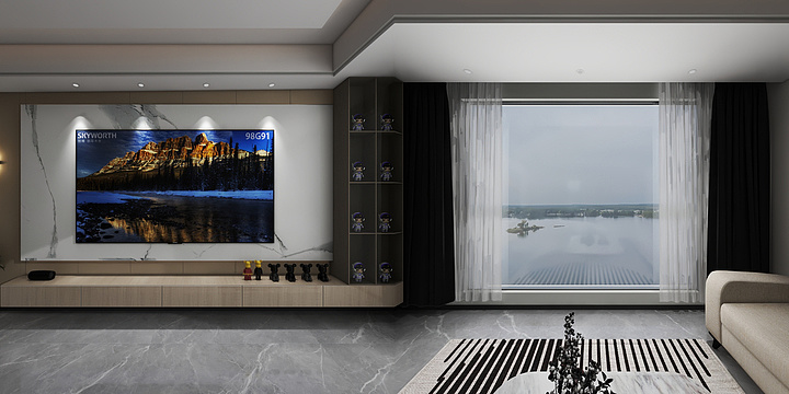 老杨不喝酒-蒲浩-装修设计方案