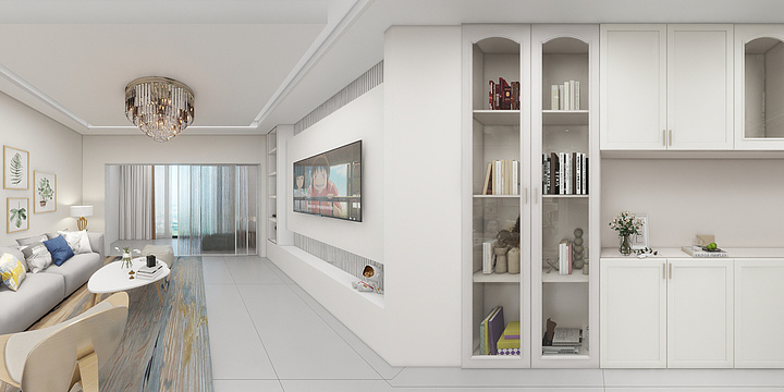 白小灰瓷砖-未命名方案-装修设计方案