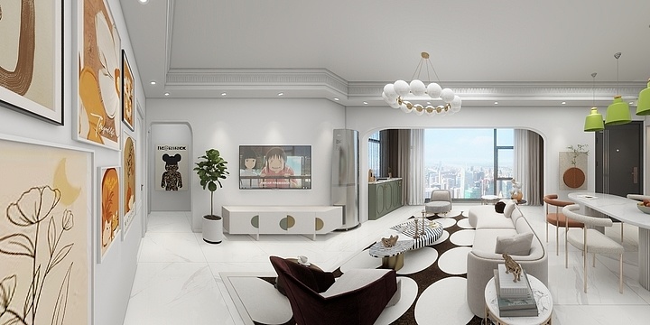 环艺TJ-金和天府88户型-装修设计方案