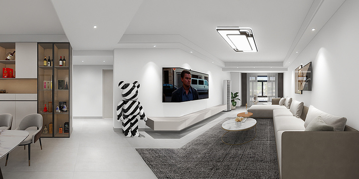 小杨..-林湖美地三房-装修设计方案