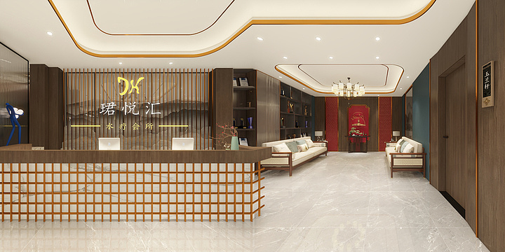 邓少杰-金景富苑珺悦汇水疗会所-装修设计方案