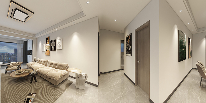 MuIZG-益鑫佳苑-田家东  122m2-装修设计方案