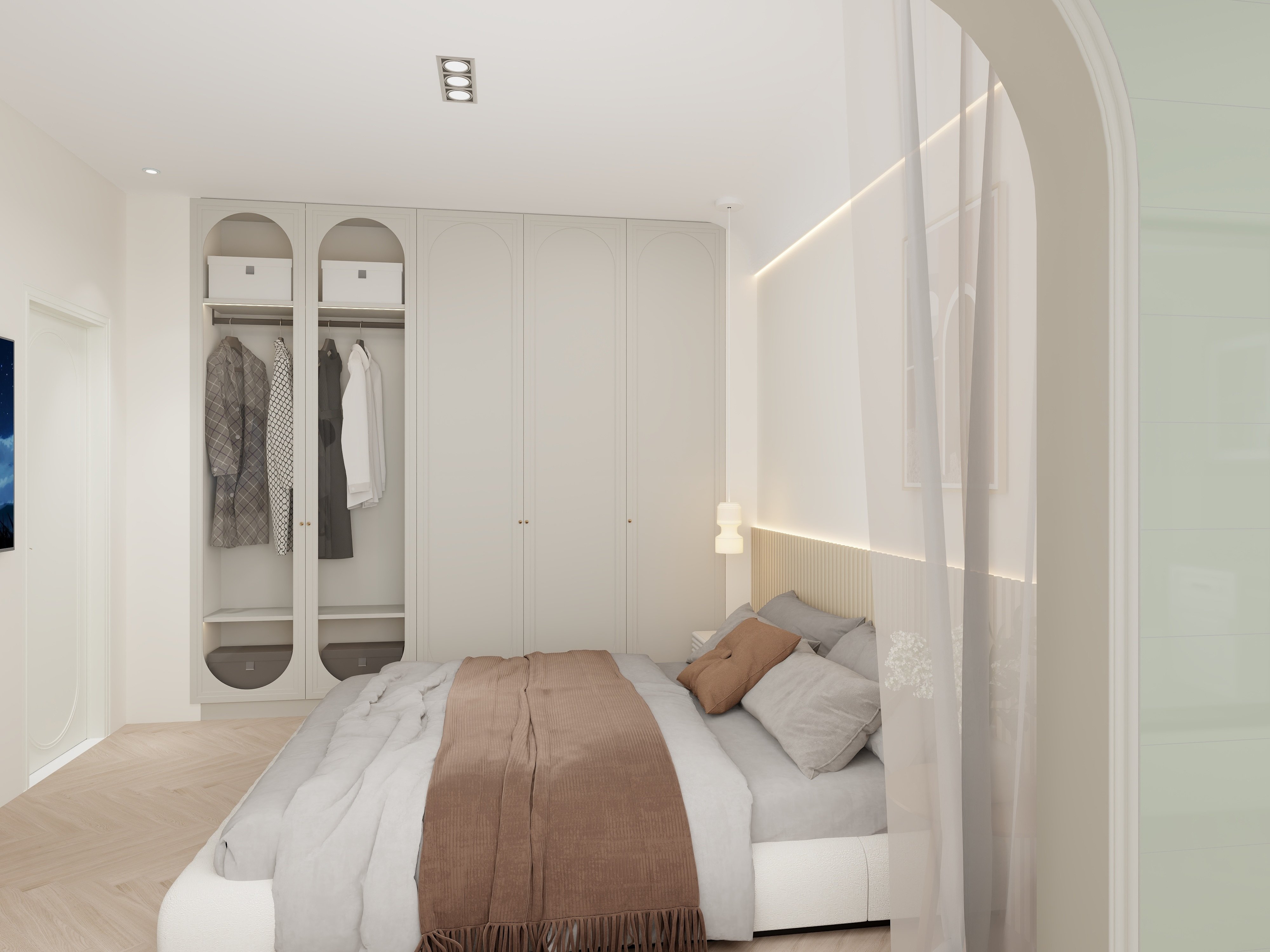 艺雅丽-134平方现代简约装修效果图