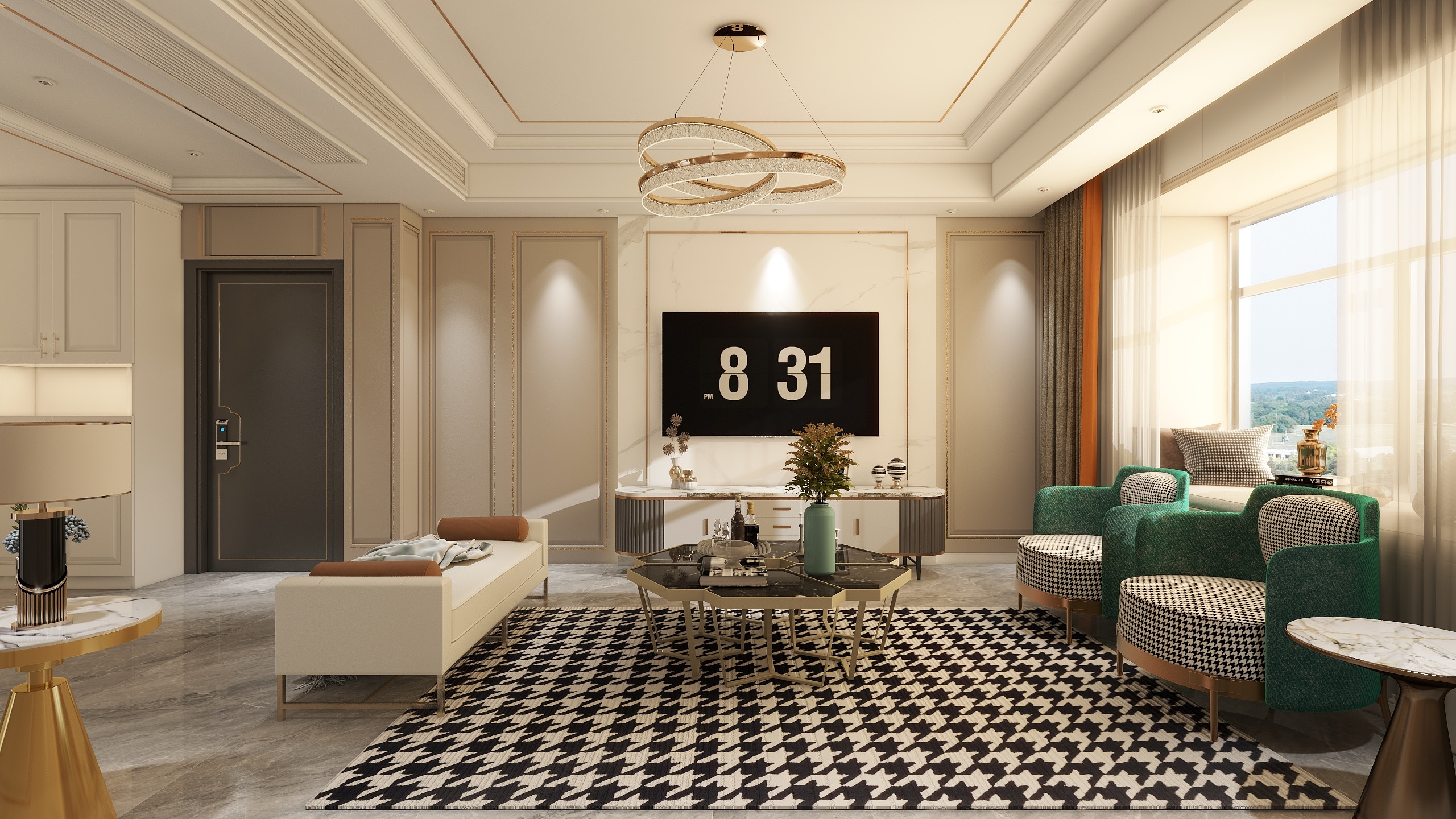 设计师童Tong-锦绣学府-装修设计方案