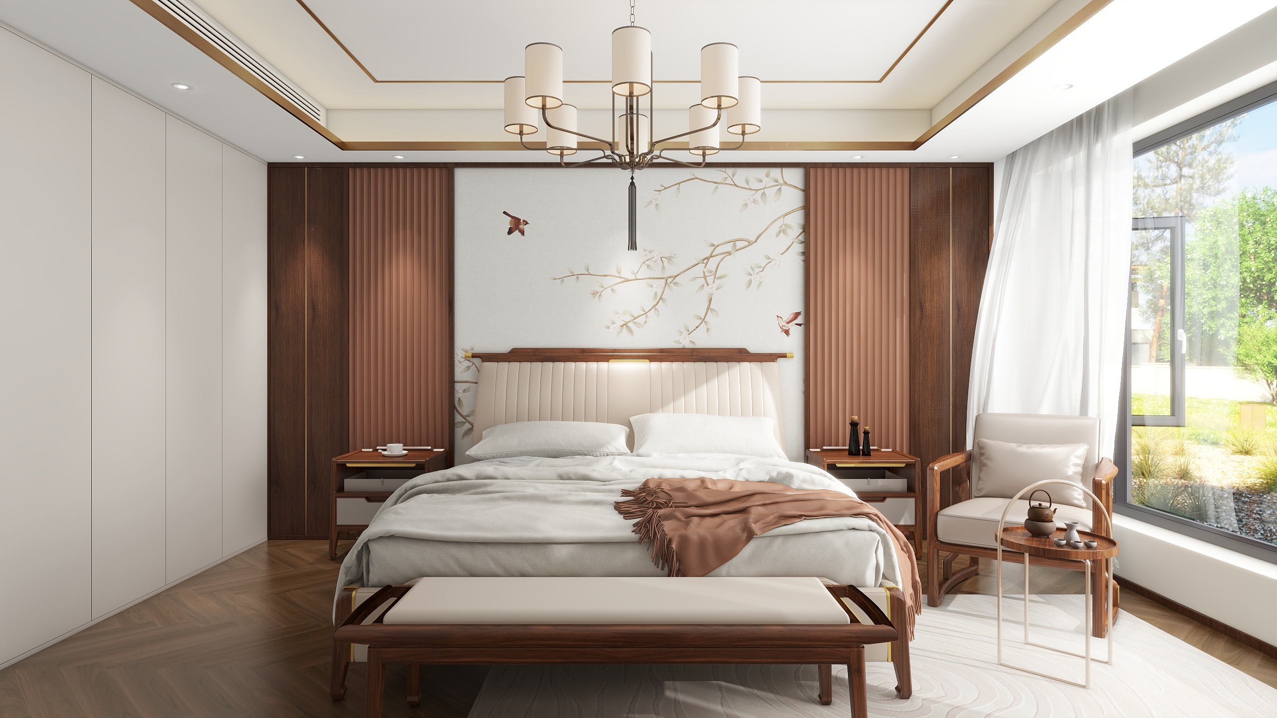 响水艺墅设计-黄+13851190975+铜木主义-装修设计方案