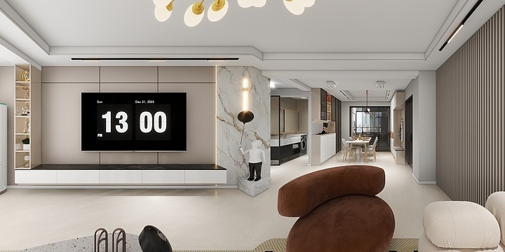 私人记忆-思源文庭-装修设计方案