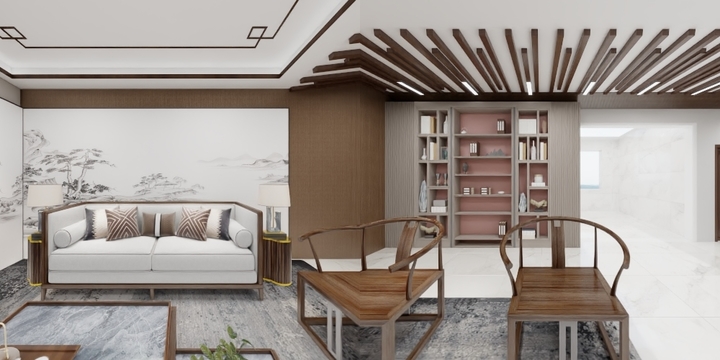 嘉里设计1-河南店自建房-装修设计方案