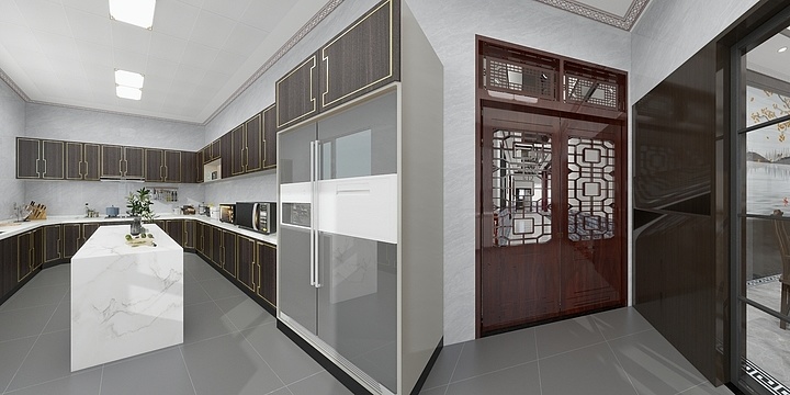 OZ张三丰-中华村中式别墅-副本-装修设计方案