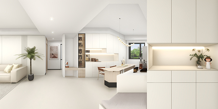 全案设计师振兴-鸿坤理想城-装修设计方案