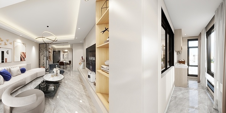 海月设计-中和府3栋23层2号房-装修设计方案