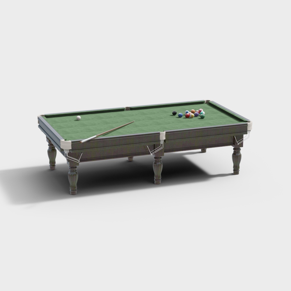 台球桌无logo-2850x1550x8503D模型