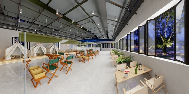 简.空间美学-130.露营风烧烤店-副本-装修设计方案