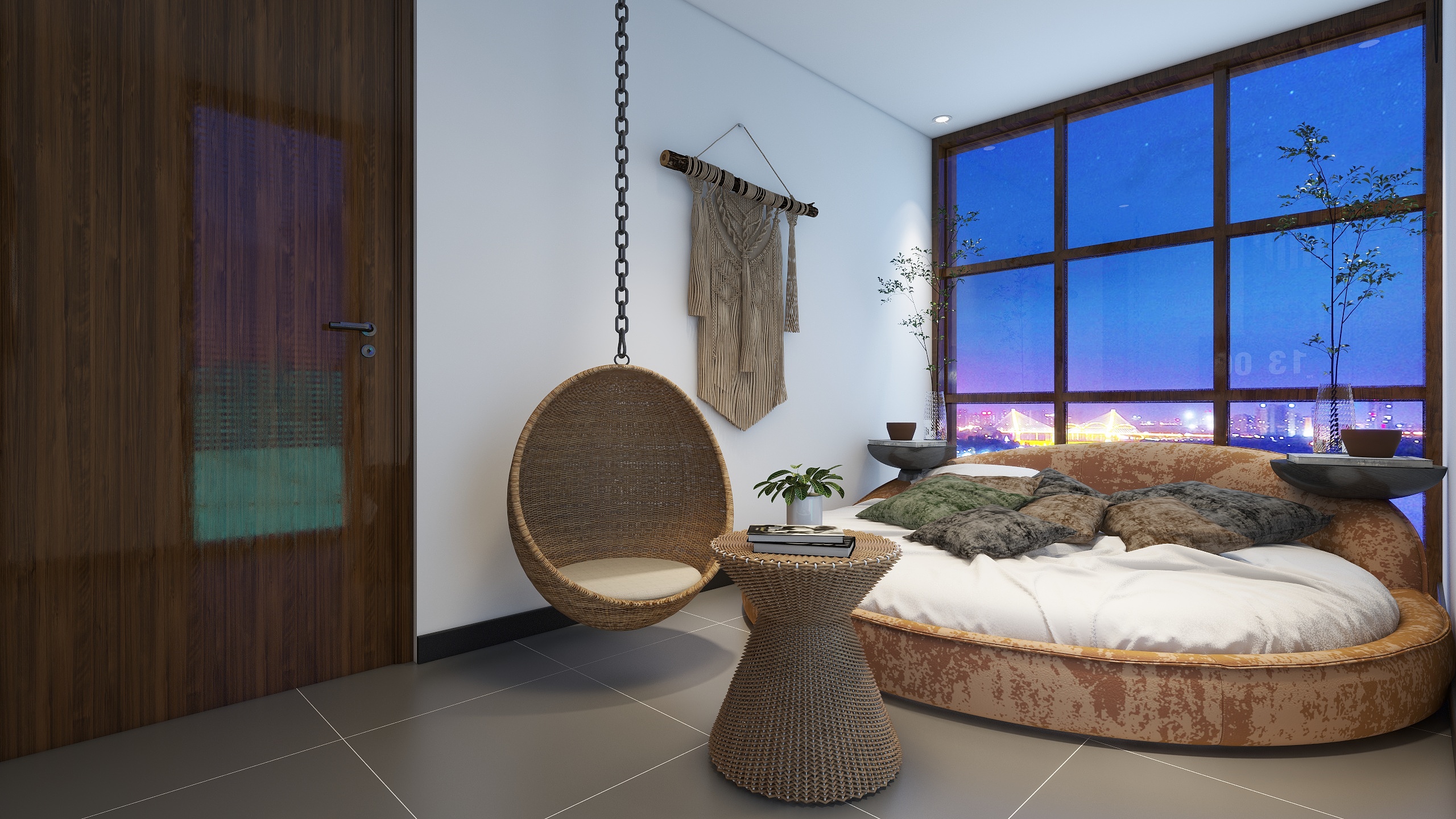 神马云在线-田园15㎡1室民宿装修效果图