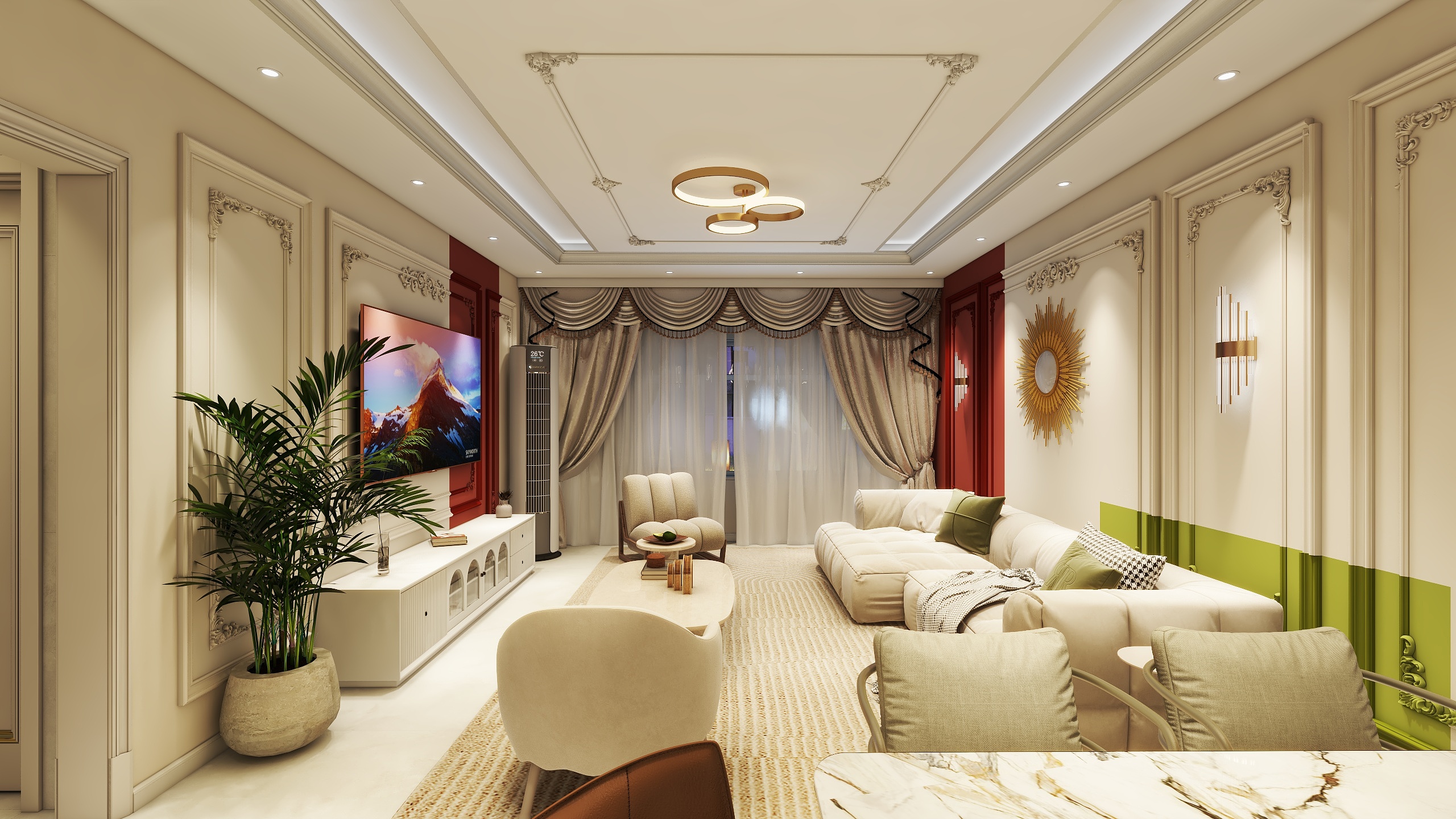 依尔盼1760900-9792-3号 旧-绿珠大厦3楼样板间-装修设计方案