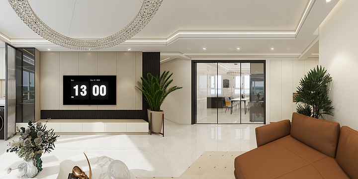 曲美整装大家居-张掖店-爱情海10-2-502-装修设计方案