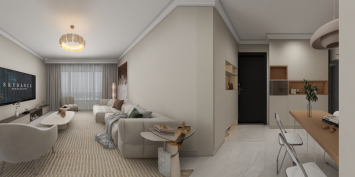 设计师张欣-升龙又一城-付珂珂-装修设计方案