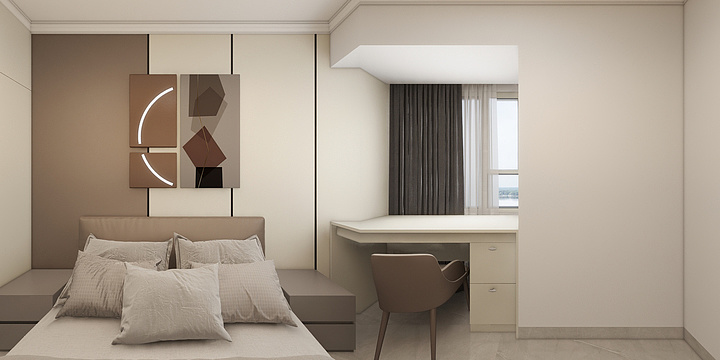 小丑BtrY-奶油风-装修设计方案