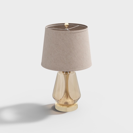 American Table Lamp 3D Model in Multi-Colors for Memberships