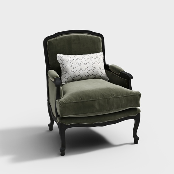 American fabric leisure chair