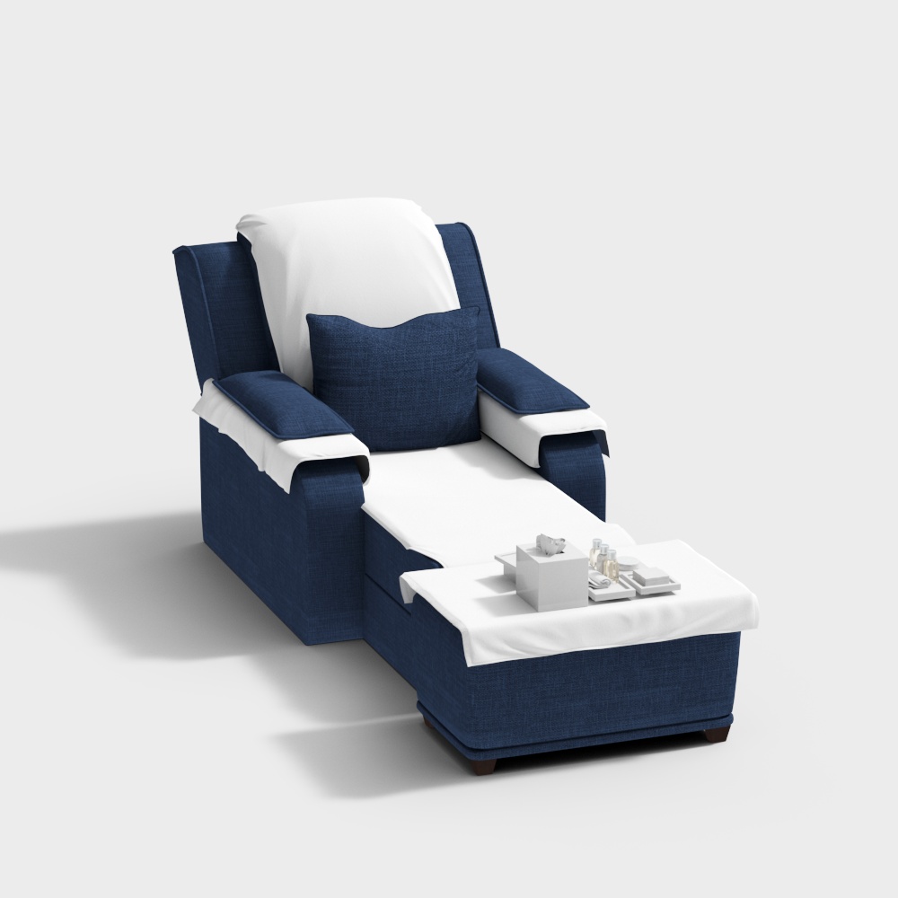 足浴按摩椅3D模型