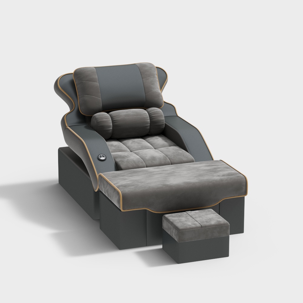 足浴按摩椅3D模型
