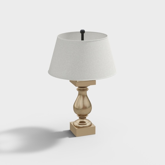 American retro table lamp