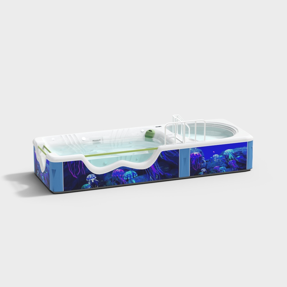 婴儿游泳池3D模型