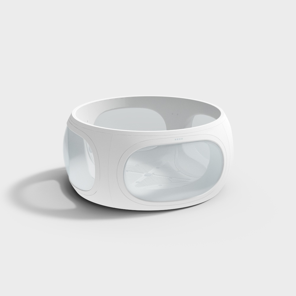 母婴店圆形游泳池3D模型