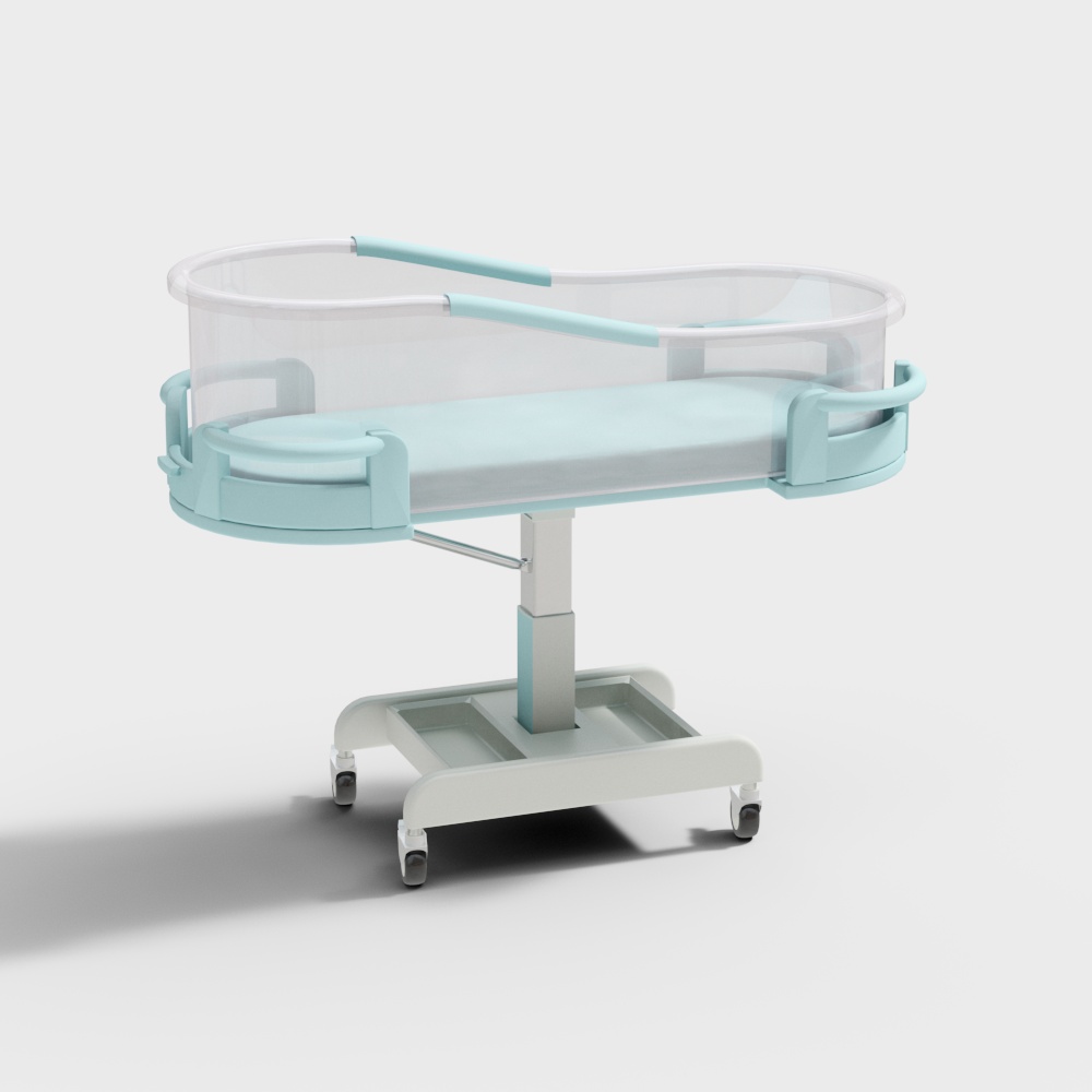 医院母婴室尿布护理台3D模型