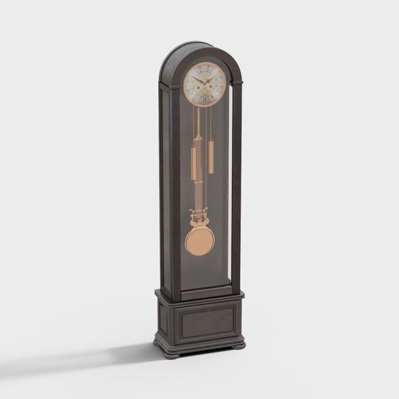 American retro floor pendulum clock
