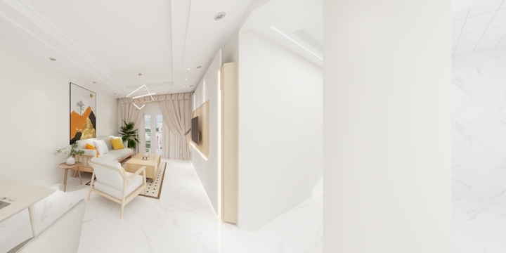 叶子0313-海德公园81㎡3室-装修设计方案