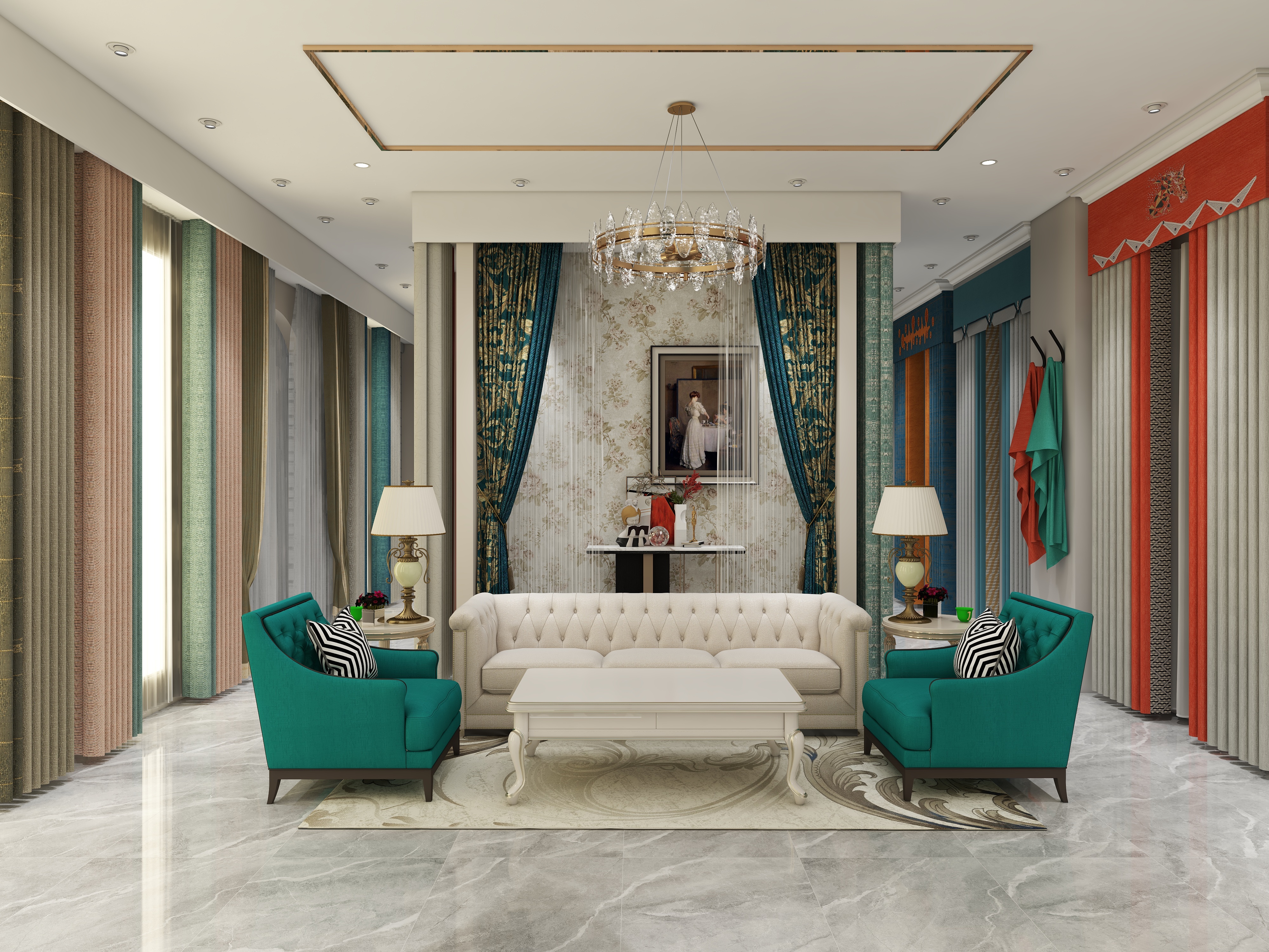 唯诺张掖-罗绮新店-C-装修设计方案