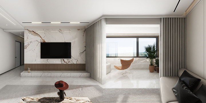 山西长治杨建红-宝佳·瑞景花园-装修设计方案