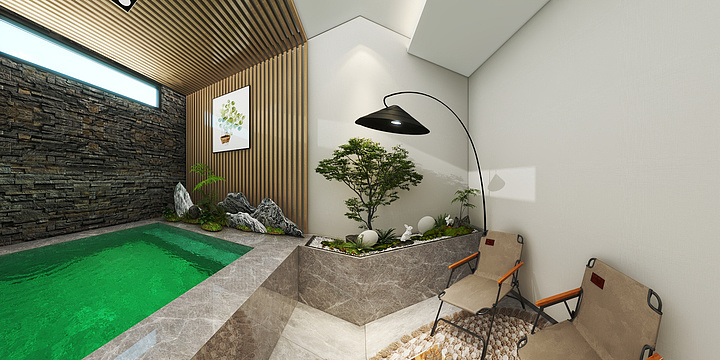 连航设计-十渡·马鞍·西石片联排民宿(中户)-装修设计方案