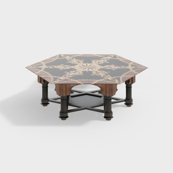 Southeast Asian coffee table