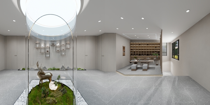 赵峰丨风尚设计-宝鸡天悦茶楼---装修设计方案