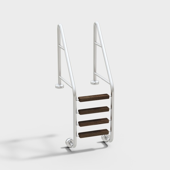 Brown Pool Safety Equipment 3D Model