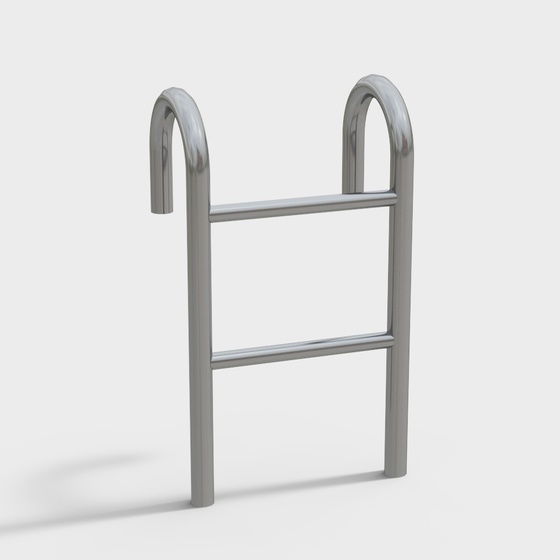 Brown Pool Facilities 3D Model