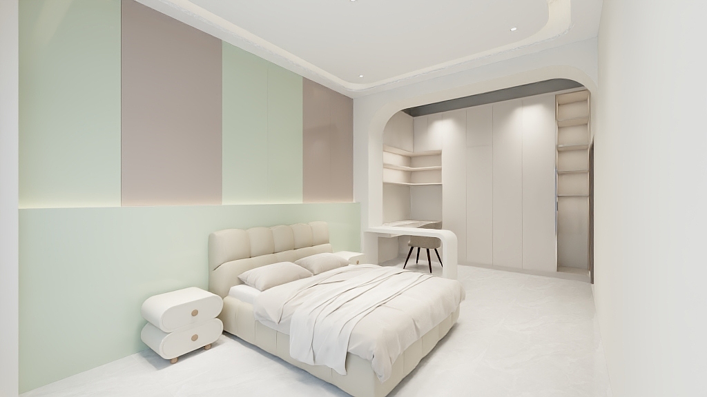 室内改造师小刘-展示区-装修设计方案