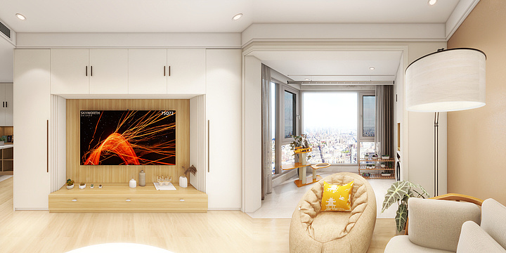 舍本初-海德公园82㎡3室-装修设计方案