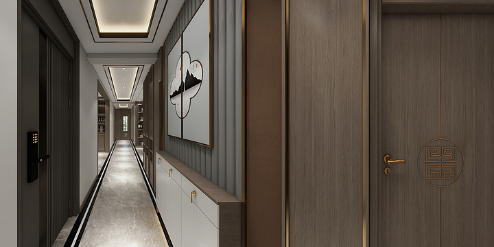 修行者设计师-雅致丽庭180㎡东户-装修设计方案