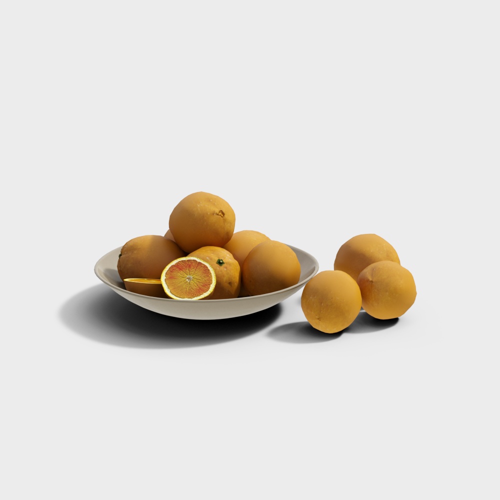 orange ornaments
