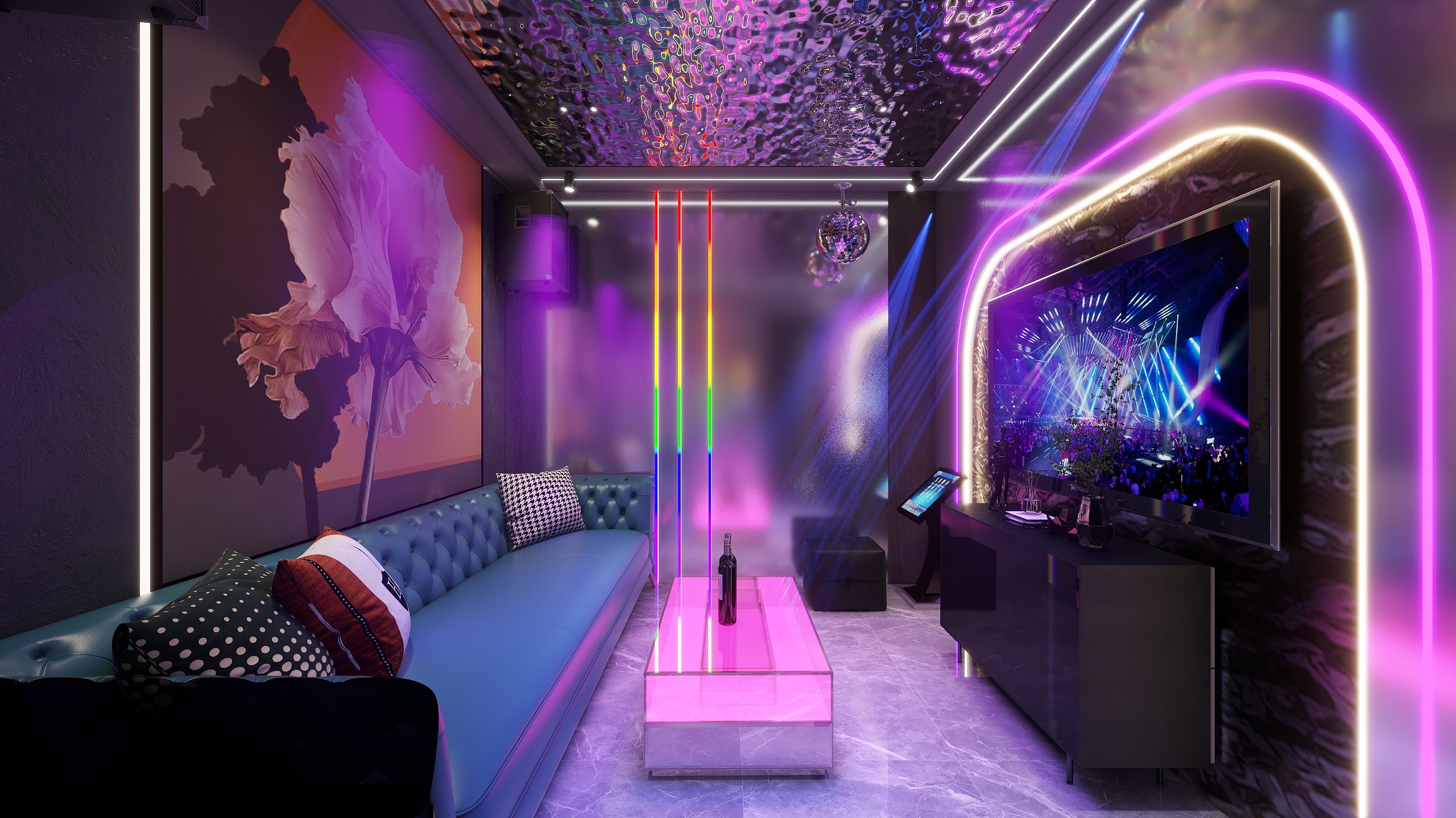 lllan设计-今夜KTV-装修设计方案