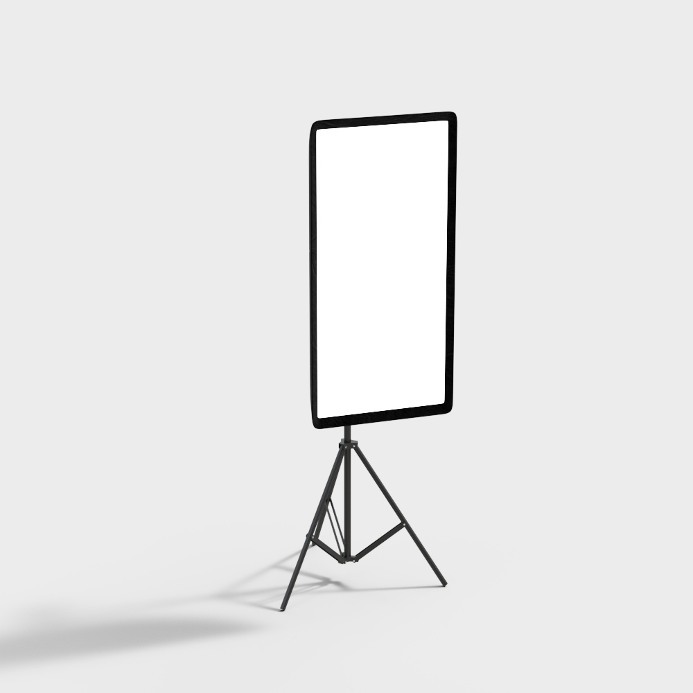 摄影棚方形补光灯3D模型